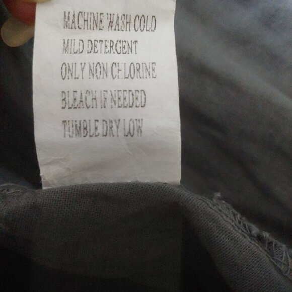 Camille & Co Linen Gray Jacket Lagenlook Lagom Minimalist Baggy Funky L Italy - Picture 13 of 14